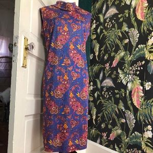 Mod Shift Paisley Dress | Small | Vintage